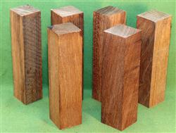 Blank #720 - Jatoba Extra Long Solid Turning Blanks ~ 6 Each ~ 1 1/2" x 1 1/2" x 6" ~ $18.99